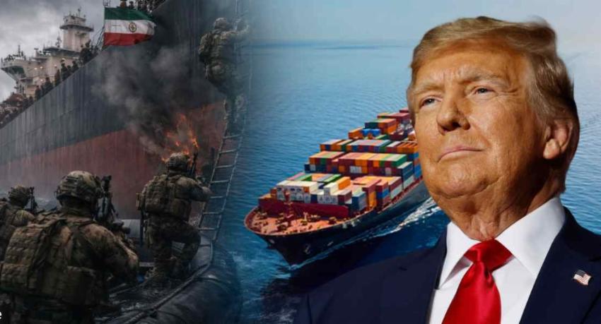 ඇමරිකාවෙන් ඉරාන වෙළෙඳ නෞකාවකට ප්‍රහාරයක්